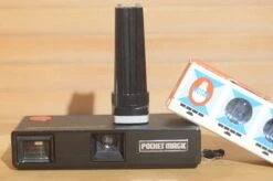 Pocket Magic Pocket Minimatic 110 Camera With Quirky Flash Extender.