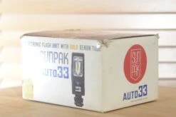 Boxed Sunpak Auto 33 Universal Flash Unit. Great Bounce Flash Unit And Surprisingly Powerful For Its Size. -Cameras Sale Shop DSC 0001 c838d9c5 0709 40c9 bcf1 8df9e23a639c