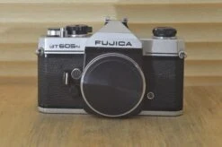 Iconic Fujica ST605n SLR Body Only. These Are Very Solid And Striking Vintage Cameras. Great Beginner Camera. Easy To Operate!
