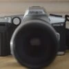 Minolta DYNAX 5 With 75-300mm F4.5-5.6 AF Zoom Lens. Full Of Functions A Great 35mm SLR.