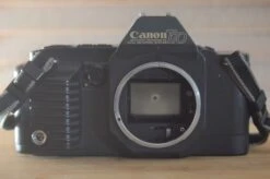 Canon T70 35mm SLR Camera. Good Condition, Cleaned And Tested. Perfect Beginner Camera.