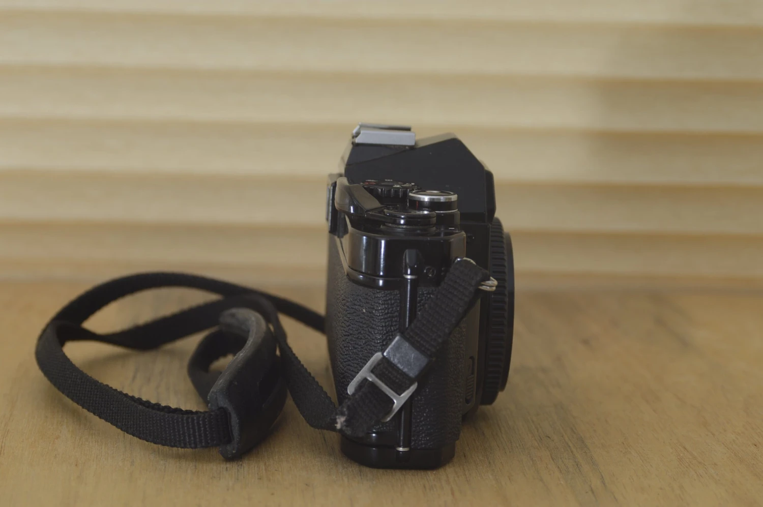 Rare Black Canon AV1 35mm SLR Camera (Body Only) Fantastic Condition Cleaned, Tested And Serviced And Ready To Go For Canon FD Lenses 7 Rare Black Canon AV1 35mm SLR Camera (Body Only) Fantastic Condition Cleaned, Tested And Serviced And Ready To Go For Canon FD Lenses - Image 5