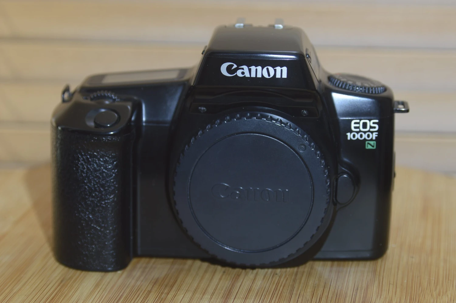 Vintage Canon EOS 1000FN 35mm SLR Camera. Excellent Example Of A Well Kept Camera. 3 Vintage Canon EOS 1000FN 35mm SLR Camera. Excellent Example Of A Well Kept Camera.