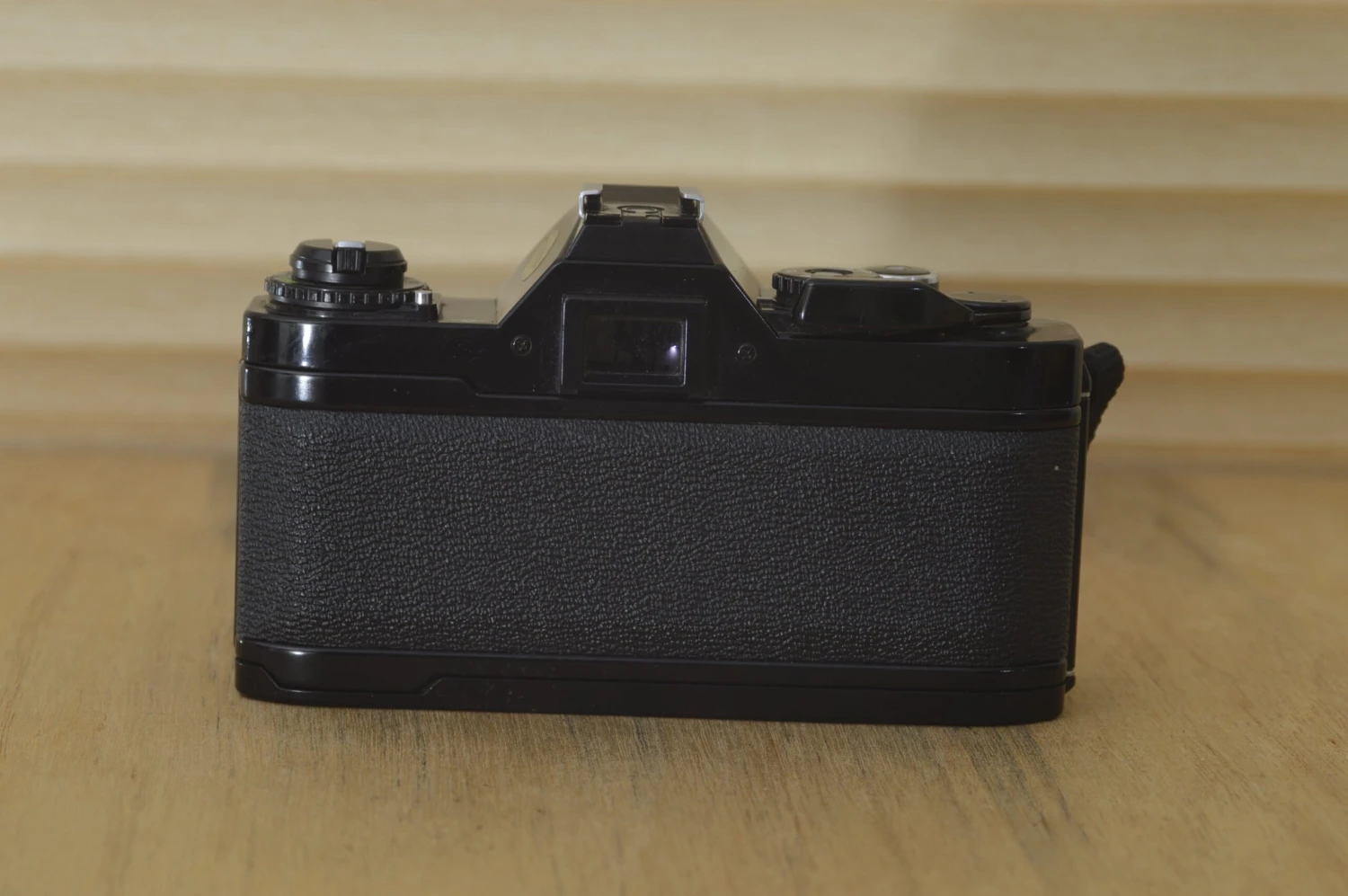Rare Black Canon AV1 35mm SLR Camera (Body Only) Fantastic Condition Cleaned, Tested And Serviced And Ready To Go For Canon FD Lenses 9 Rare Black Canon AV1 35mm SLR Camera (Body Only) Fantastic Condition Cleaned, Tested And Serviced And Ready To Go For Canon FD Lenses - Image 7