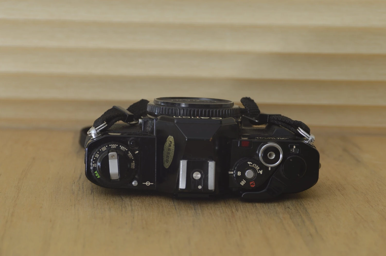 Rare Black Canon AV1 35mm SLR Camera (Body Only) Fantastic Condition Cleaned, Tested And Serviced And Ready To Go For Canon FD Lenses 11 Rare Black Canon AV1 35mm SLR Camera (Body Only) Fantastic Condition Cleaned, Tested And Serviced And Ready To Go For Canon FD Lenses - Image 9