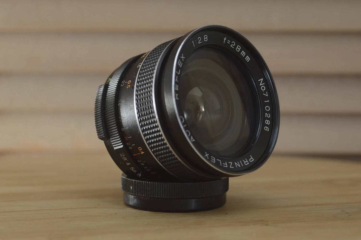 Prinzflex Auto Reflex 28mm F2.8 M42 Wide Angle Lens With Case. 5 Prinzflex Auto Reflex 28mm F2.8 M42 Wide Angle Lens With Case. - Image 3