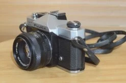 Fujica ST605 SLR With 55mm F2.2 Lens And Case. These Are Very Solid And Striking Vintage Cameras. -Cameras Sale Shop DSC 0012 73d9373d 2a3b 47c9 a4ba c4a746ed5ccd