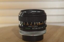 Vintage Canon FD 50mm F1.4 SSC Lens. These Are Just Fantastic Prime Lenses. -Cameras Sale Shop DSC 0021