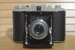 Kodak 66 Model Iii 620 Folding Camera With Fantastic Leather Case. Gorgeous Design With Real Character.