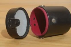 Fantastic Tamron 35-70mm F3.5-4.5 Adaptall 2 Hard Leather Lens Case. Perfect For Protecting Your Vintage Lenses.