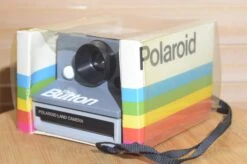 Boxed Polaroid "The Button" Camera.