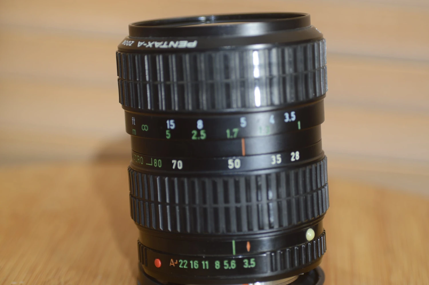 Super Bright Vintage Pentax A 28-80mm 3.5-4.5 PK-Mount Lens. 10 Super Bright Vintage Pentax A 28-80mm 3.5-4.5 PK-Mount Lens. - Image 8