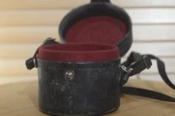 Vintage Canon Lens Case LH-B8. Perfect Fit For FD 35mm F2.8, 50mm F1.8 And 50mm F1.4.