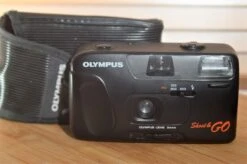 Olympus Shoot And Go With Case. Fantastic 35mm Compact Camera