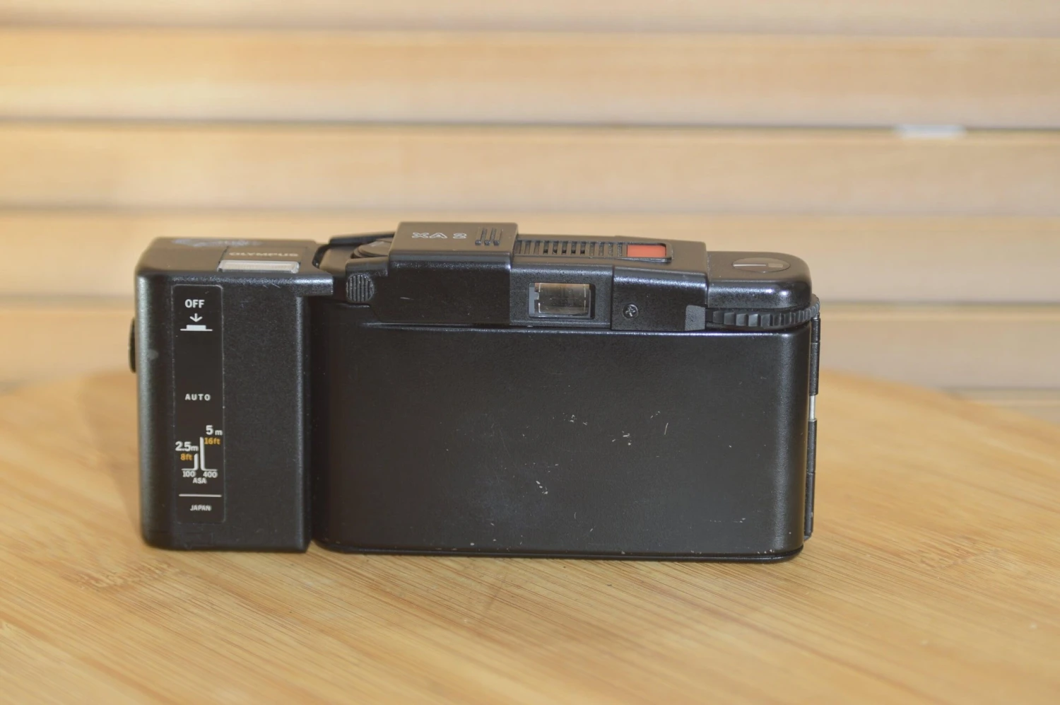 Vintage Olympus XA2 Compact Camera With A11 Flash And Original Case. 7 Vintage Olympus XA2 Compact Camera With A11 Flash And Original Case. - Image 5