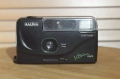 Halina Vision XMS Auto Flash 35mm Point And Shoot Compact Camera.