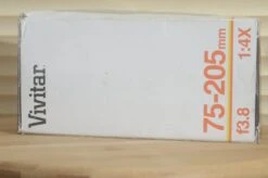 Vivitar FD 75-205mm F3.8 Zoom Lens In Box. Lovely Sharp Optics. A 'must Have' To Your Vintage Canon Set Up. -Cameras Sale Shop DSC 0063 3fc2c0e7 f42f 4718 9e7a 4196dcaf412b