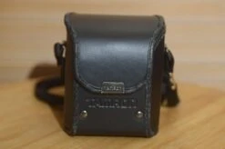 Vintage Tamron L-08 Adaptall 2 Hard Leather Lens Case. Perfect For Protecting Your Vintage Lenses.