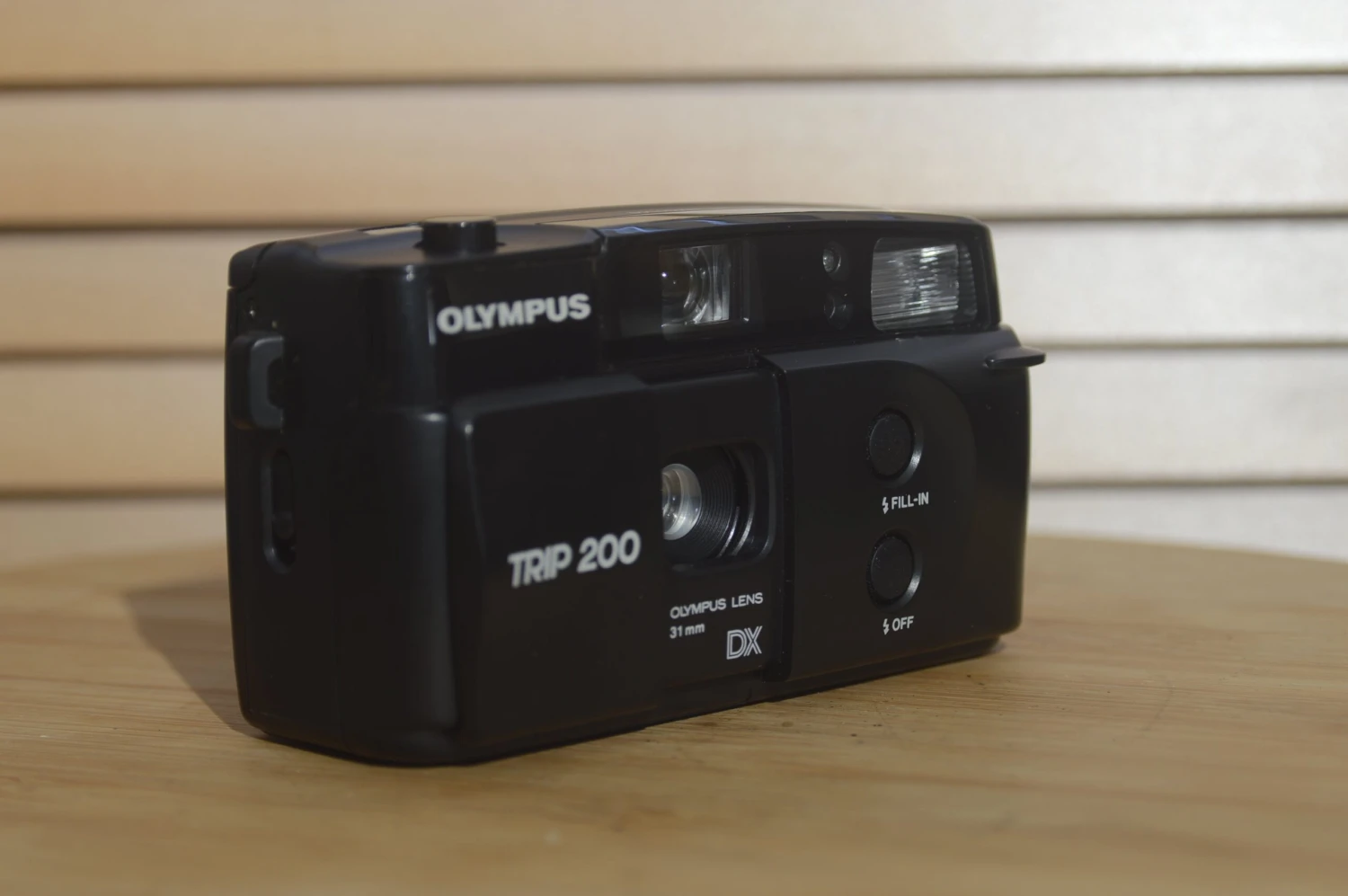 Vintage Olympus Trip 200 35mm Compact Camera With Case. 4 Vintage Olympus Trip 200 35mm Compact Camera With Case. - Image 2