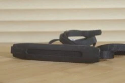 Black Canon Camera Strap. A Lovely Addition To Your Vintage Canon Set Up.