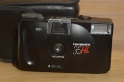 Hanimex 35HL 35mm Compact Camera. Super Cute Vintage Point And Shoot.