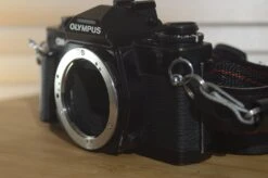 Black Olympus OM4 SLR Camera Body With Olympus Strap. In Fantastic Condition. -Cameras Sale Shop DSC 0122 d376bf23 6601 4a52 8522 f697c2ba5492