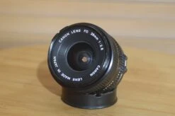 Vintage Canon FD 28mm F2.8 Lens. This Is A Fantastic Wide Angle Lens In Great Condition.