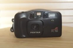 Pentax AF PC-50 35mm Compact Camera With Case.
