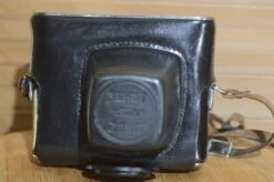 Beautiful Zenit Hard Leather Camera Case. Fits Zenit EM, TTL. A Lovely Case For Protection