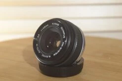 Gorgeous Olympus 28mm F3.5 Zuiko Lens. A Perfect Addition To Your Vintage Olympus Set Up.