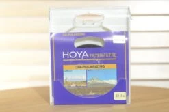 Hoya 62mm Polarising Filter In Original Case. Perfect For Reducing Glare.