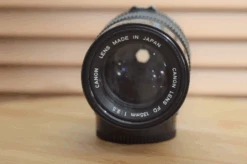 Gorgeous Canon FD 135mm F3.5 Lens With Built In Lens Hood. Beautiful Lens. -Cameras Sale Shop fd2
