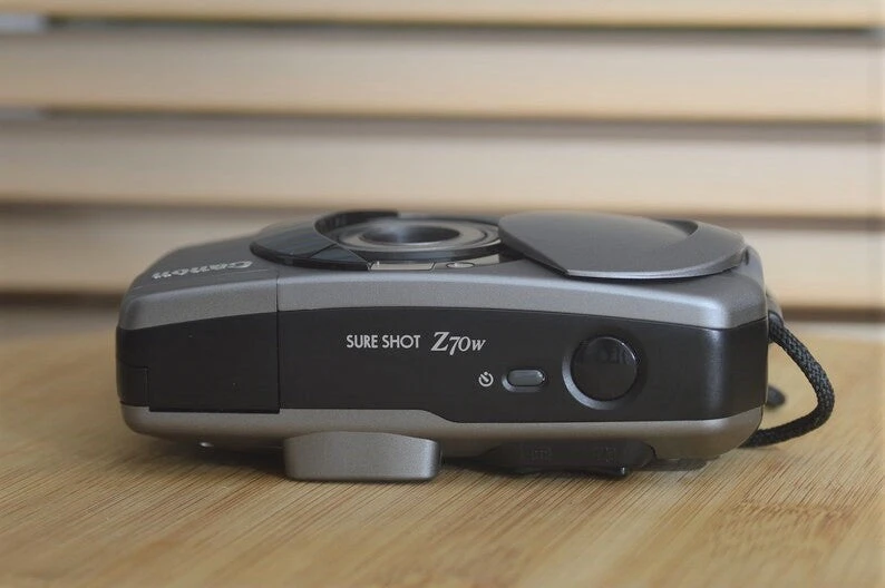 Vintage Canon Sure Shot Z70w Compact Camera With Case. Perfect, Lightweight 35mm To Put In A Pocket, Bag Or Belt Loop. 10 Vintage Canon Sure Shot Z70w Compact Camera With Case. Perfect, Lightweight 35mm To Put In A Pocket, Bag Or Belt Loop. - Image 8
