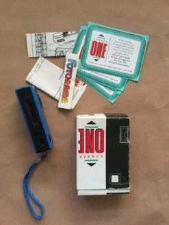 Number One 110 Film Camera, Boxed With The Original Paperwork And Vouchers (expired In 1989) This Is A Fun Little Camera And Collectable.