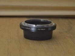 Super Useful FD-Nikon Adapter. Great For A Digital Conversion. Add The Quality Of Vintage Lenses To Your Digital Kit.
