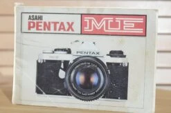 Lovely Pentax ME Instruction Manual. Perfect For Beginners Or For Those That Want A Refresher In The Wonderful World Of Film Photography
