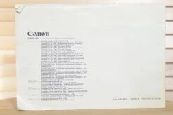 Selection Of Vintage Canon Speedlite Instruction Manuals. Ideal Equipment For All Levels Of Photographers -Cameras Sale Shop il fullxfull.3969257554 oep3