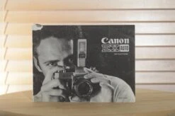 Selection Of Vintage Canon EX Auto Instruction Manual. Ideal Equipment For All Levels Of Photographers