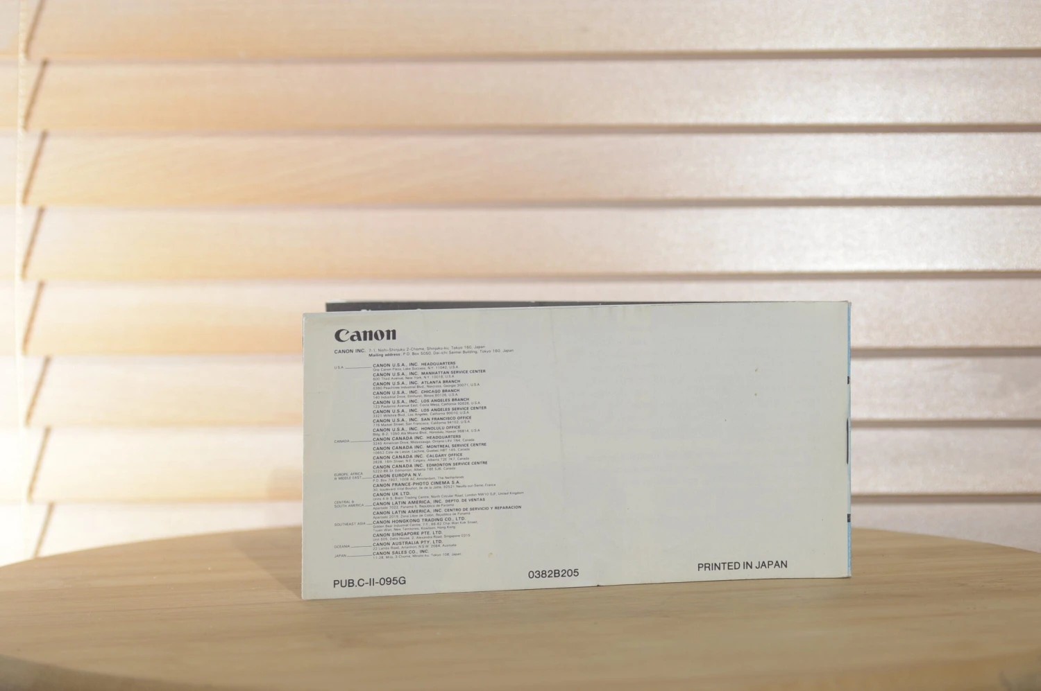 Selection Of Vintage Canon FD Lenses Instruction Manuals. Ideal Equipment For All Levels Of Photographers 6 Selection Of Vintage Canon FD Lenses Instruction Manuals. Ideal Equipment For All Levels Of Photographers - Image 4