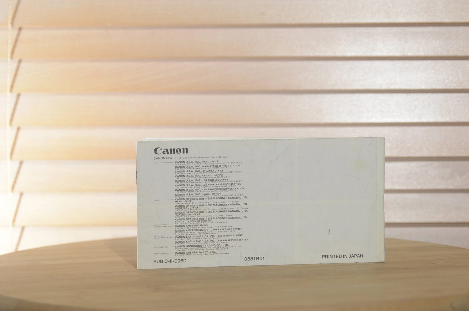 Selection Of Vintage Canon FD Lenses Instruction Manuals. Ideal Equipment For All Levels Of Photographers 8 Selection Of Vintage Canon FD Lenses Instruction Manuals. Ideal Equipment For All Levels Of Photographers - Image 6