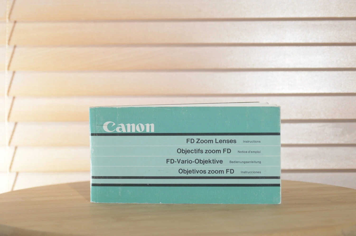 Selection Of Vintage Canon FD Lenses Instruction Manuals. Ideal Equipment For All Levels Of Photographers 7 Selection Of Vintage Canon FD Lenses Instruction Manuals. Ideal Equipment For All Levels Of Photographers - Image 5