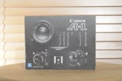Lovely Canon A1 Instruction Manual. Perfect For Beginners Or For Those That Want A Refresher In The Wonderful World Of Film Photography