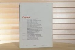 Selection Of Vintage Canon Instruction Manuals. Ideal Equipment For All Levels Of Photographers -Cameras Sale Shop il fullxfull.4016953685 19ie b2dda0f3 40bd 4d1b 930e 8830d5415b8b