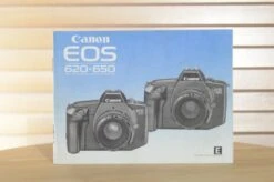 Selection Of Vintage Canon EOS Instruction Manuals. Ideal Equipment For All Levels Of Photographers