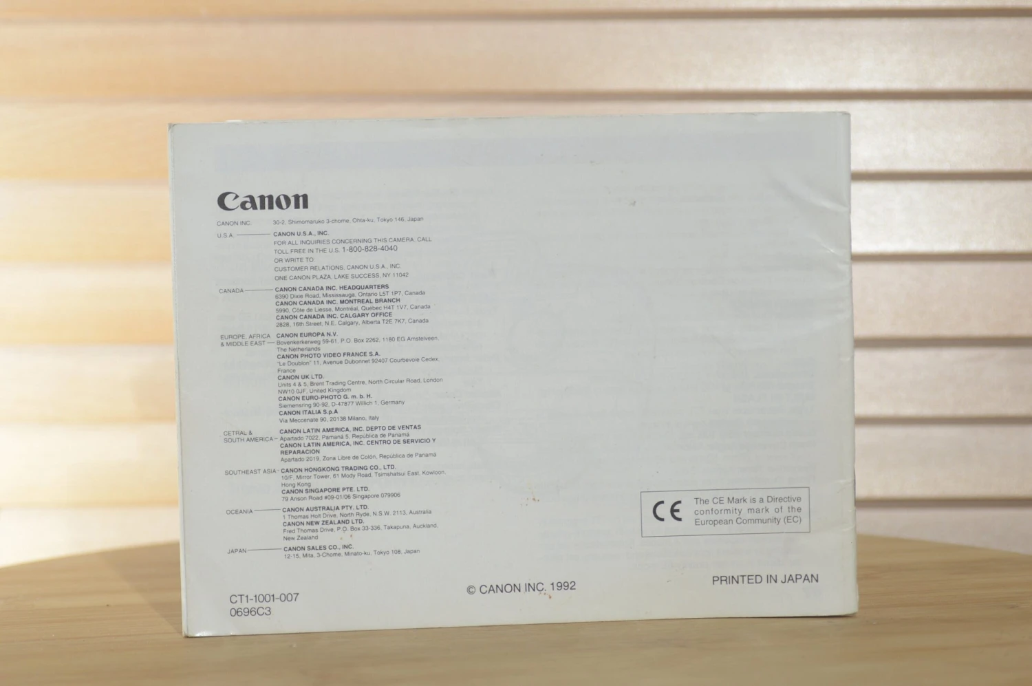 Selection Of Vintage Canon EOS Instruction Manuals. Ideal Equipment For All Levels Of Photographers 6 Selection Of Vintage Canon EOS Instruction Manuals. Ideal Equipment For All Levels Of Photographers - Image 4