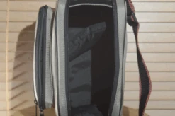 Lovely JRD Grey And Red Striped Padded Camera Bag. Perfect Size For You Vintage Slr. A Great Addition To Your Kit. -Cameras Sale Shop jrd5