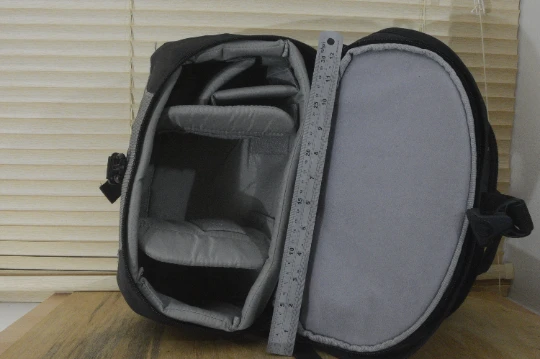 Vintage Lowepro Black And Grey Padded Camera Bag Back Pack. Super Comfortable To Wear - Separate Compartments. Perfect Addition To You Kit. 10 Vintage Lowepro Black And Grey Padded Camera Bag Back Pack. Super Comfortable To Wear - Separate Compartments. Perfect Addition To You Kit. - Image 8